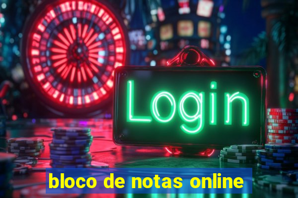 bloco de notas online