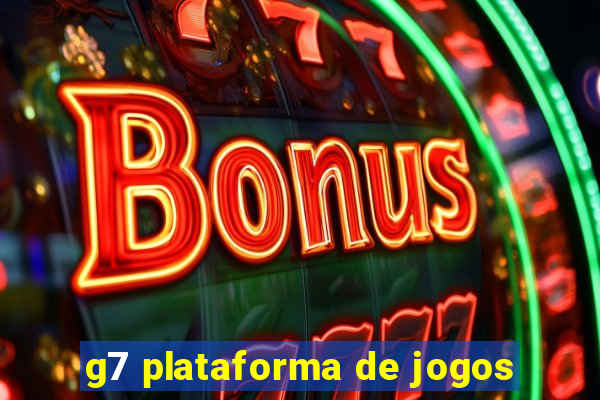 g7 plataforma de jogos