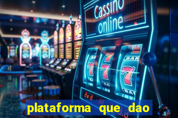 plataforma que dao bonus de cadastro