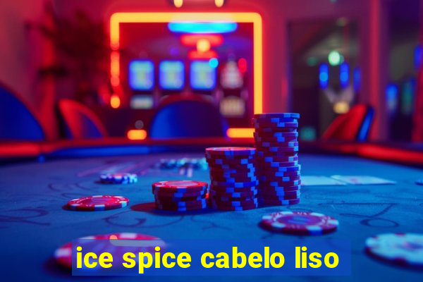 ice spice cabelo liso