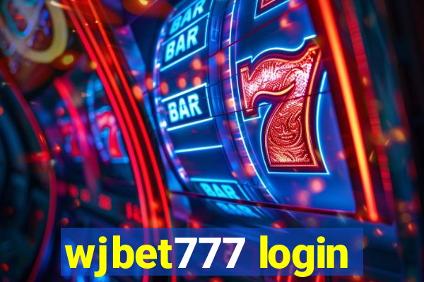 wjbet777 login