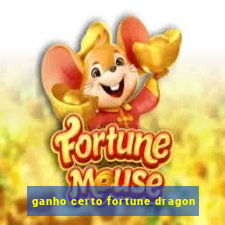 ganho certo fortune dragon