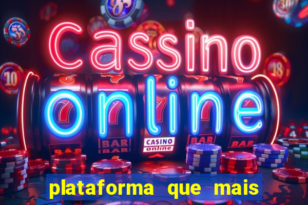 plataforma que mais paga no fortune tiger