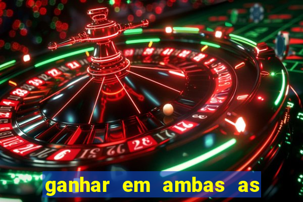 ganhar em ambas as partes do jogo