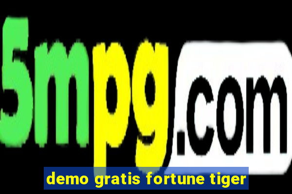 demo gratis fortune tiger