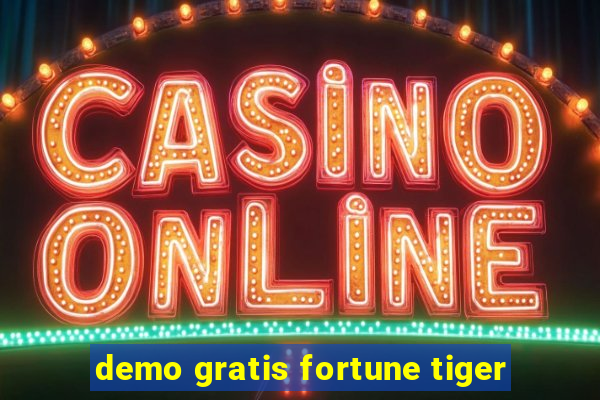 demo gratis fortune tiger