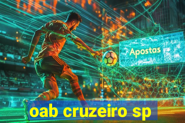 oab cruzeiro sp