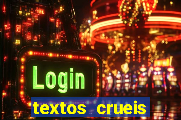 textos crueis demais para serem lidos rapidamente pdf