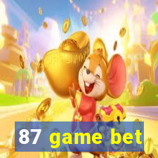 87 game bet