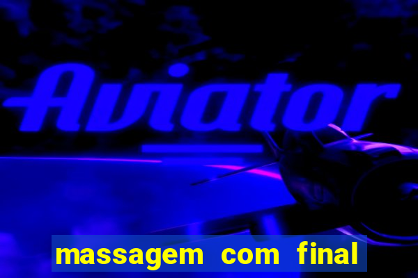 massagem com final feliz em santos