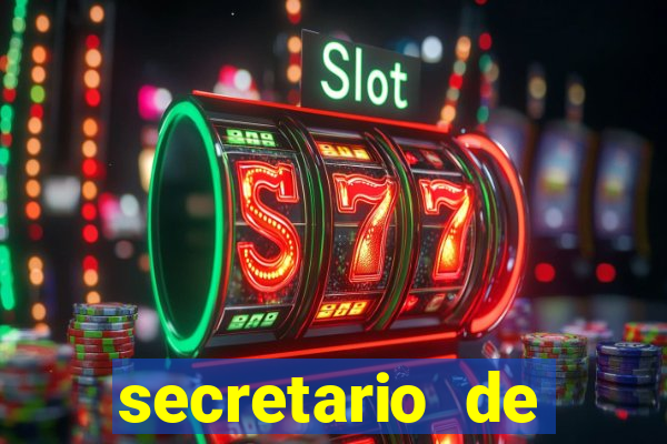 secretario de esporte salario