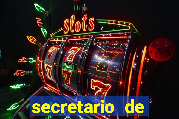 secretario de esporte salario