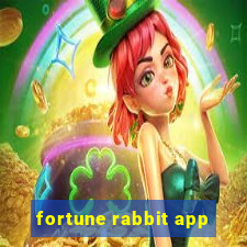 fortune rabbit app