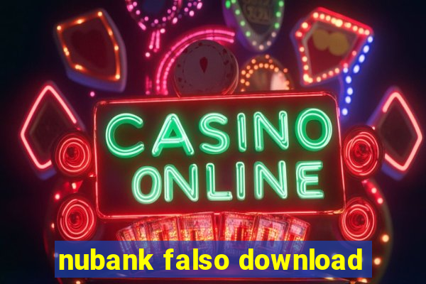 nubank falso download