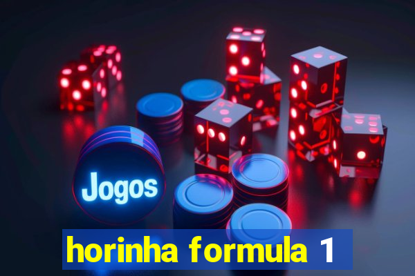 horinha formula 1