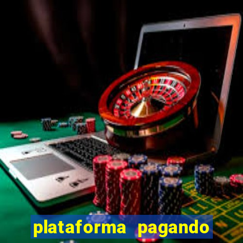 plataforma pagando no cadastro bet