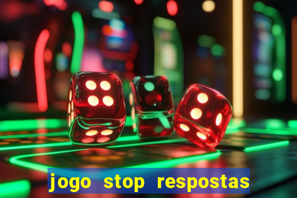 jogo stop respostas de a a z