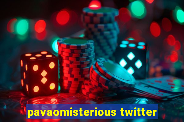 pavaomisterious twitter