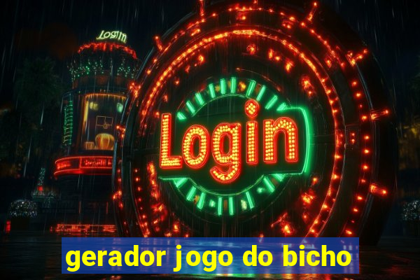 gerador jogo do bicho