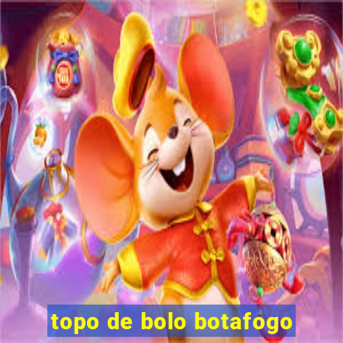 topo de bolo botafogo