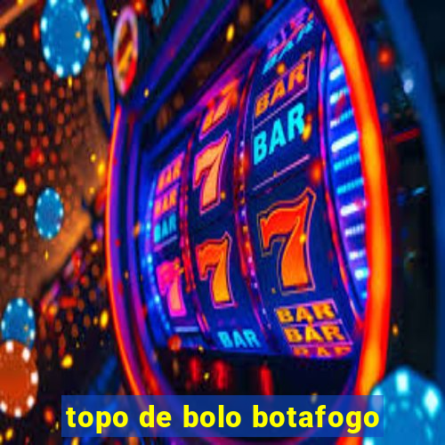 topo de bolo botafogo