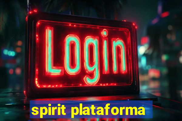 spirit plataforma