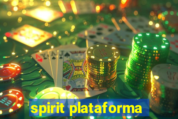 spirit plataforma