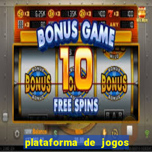 plataforma de jogos nova pagando no cadastro