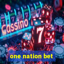 one nation bet