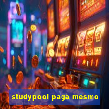 studypool paga mesmo