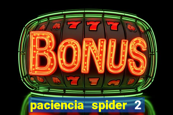 paciencia spider 2 naipes jogar