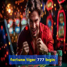 fortune tiger 777 login