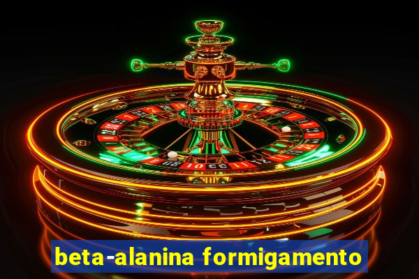 beta-alanina formigamento