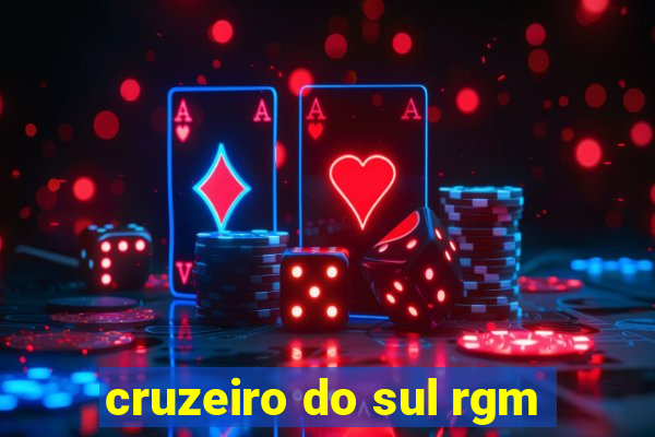 cruzeiro do sul rgm