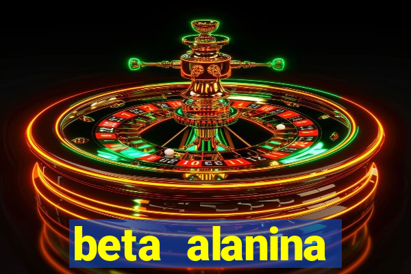 beta alanina aumenta a pressao