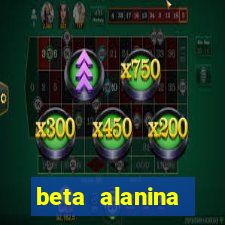 beta alanina aumenta a pressao