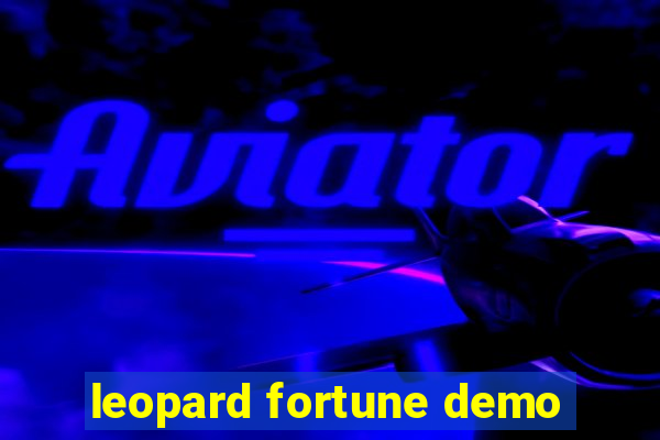 leopard fortune demo