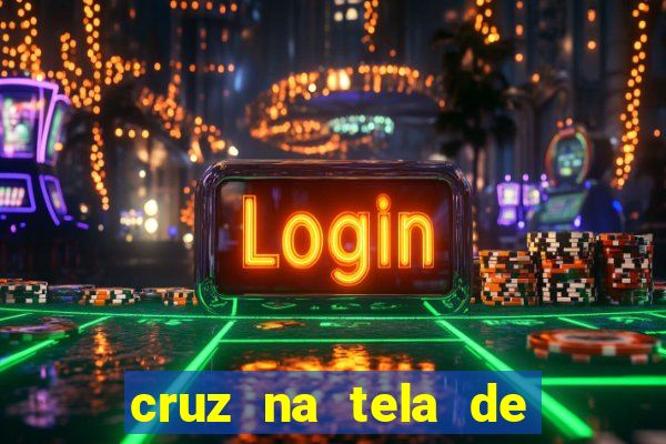 cruz na tela de cruz das