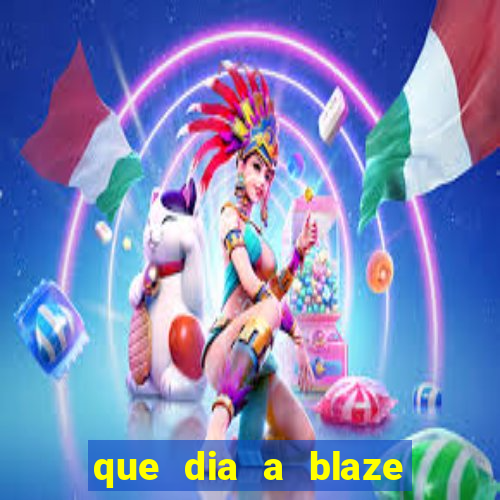 que dia a blaze paga o cashback