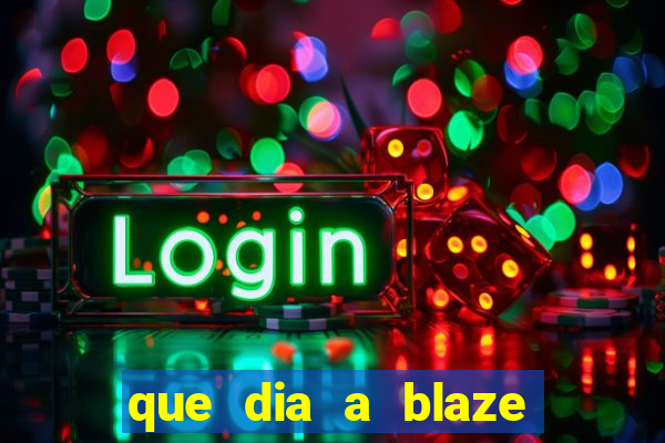 que dia a blaze paga o cashback