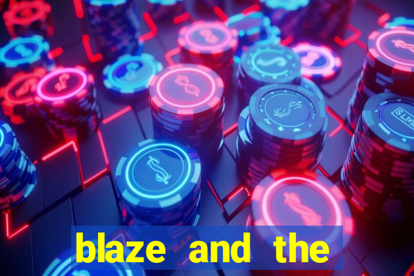 blaze and the monster machines logo font