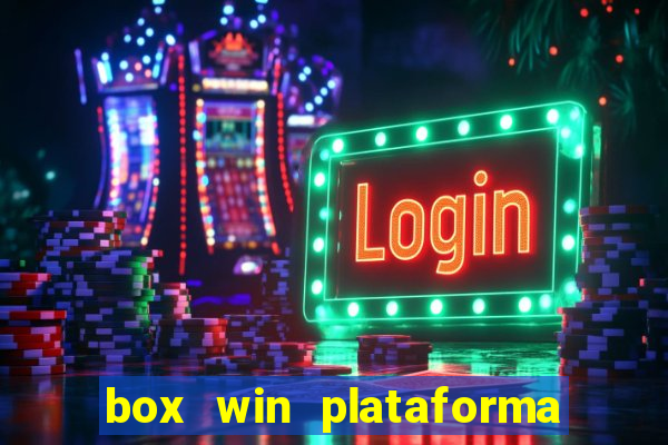 box win plataforma de jogos