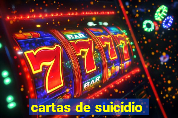 cartas de suicidio