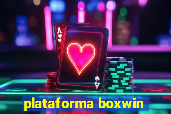 plataforma boxwin