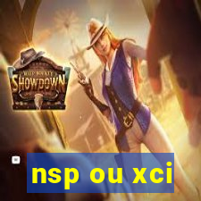 nsp ou xci