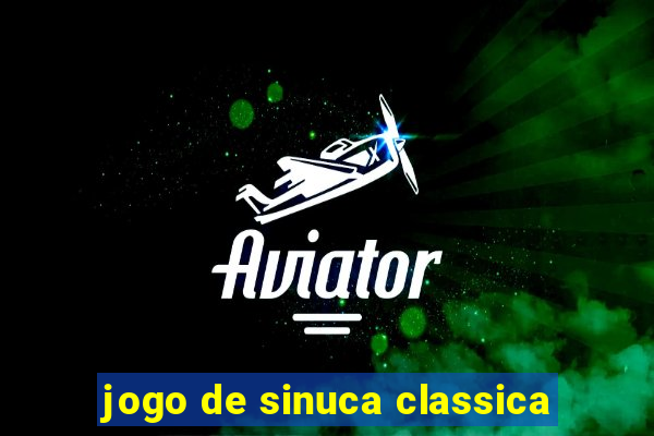 jogo de sinuca classica