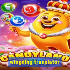 wingding translator