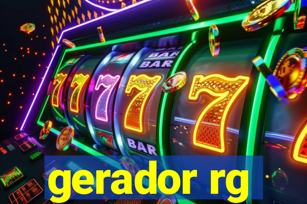 gerador rg