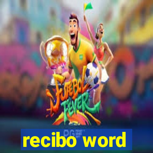 recibo word