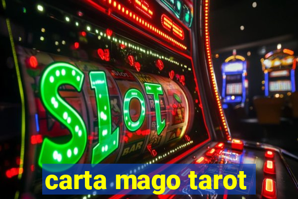 carta mago tarot